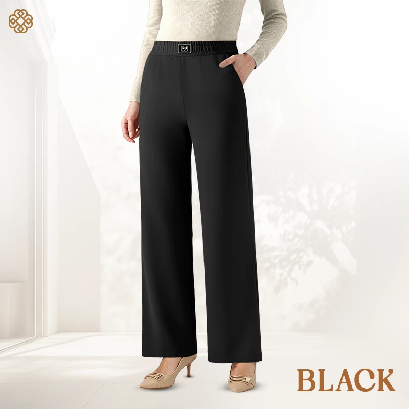 GlamorEase - Perfect Drape High Rise Pull-On Stretch Pants